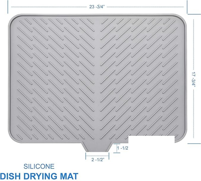 Kitchenova™ Pro-Dry Silicone Dish Drying Mat