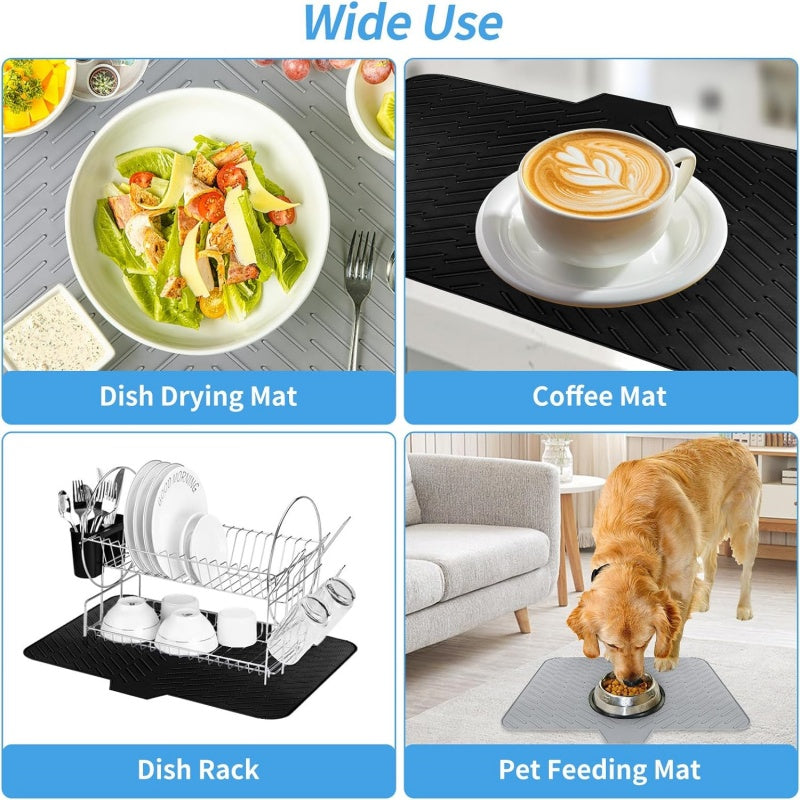 Kitchenova™ Pro-Dry Silicone Dish Drying Mat
