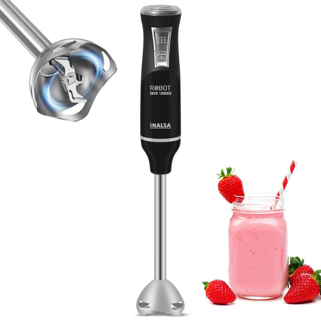 nalsa Robot Inox 1000 Plus hand blender grinding spices 2025 model